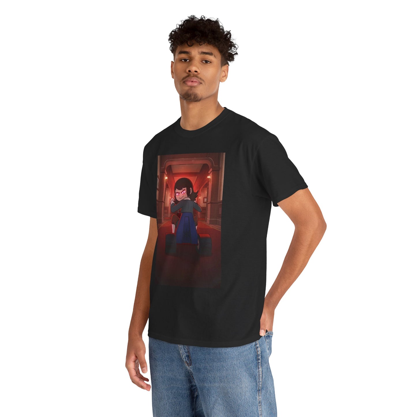 Haunted Hotel Abaddon Kart T-Shirt Black