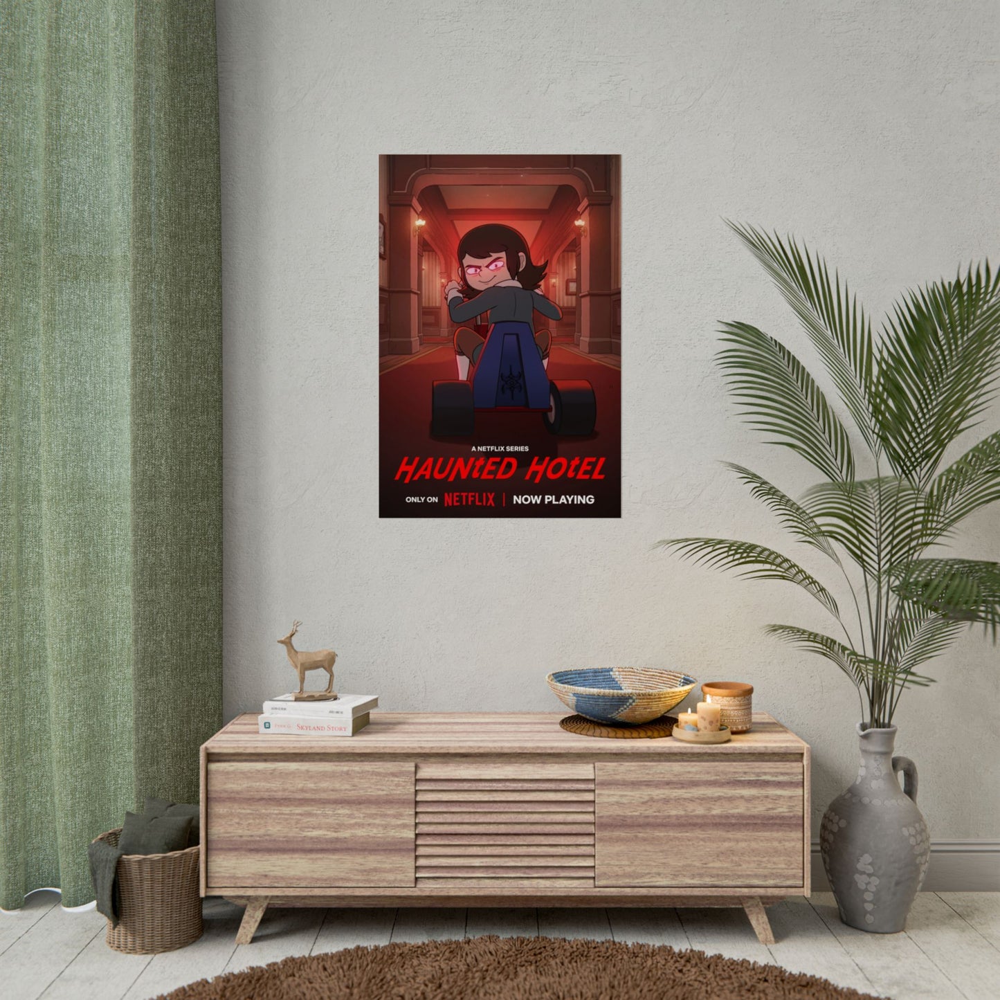 Haunted Hotel Abaddon Kart Poster