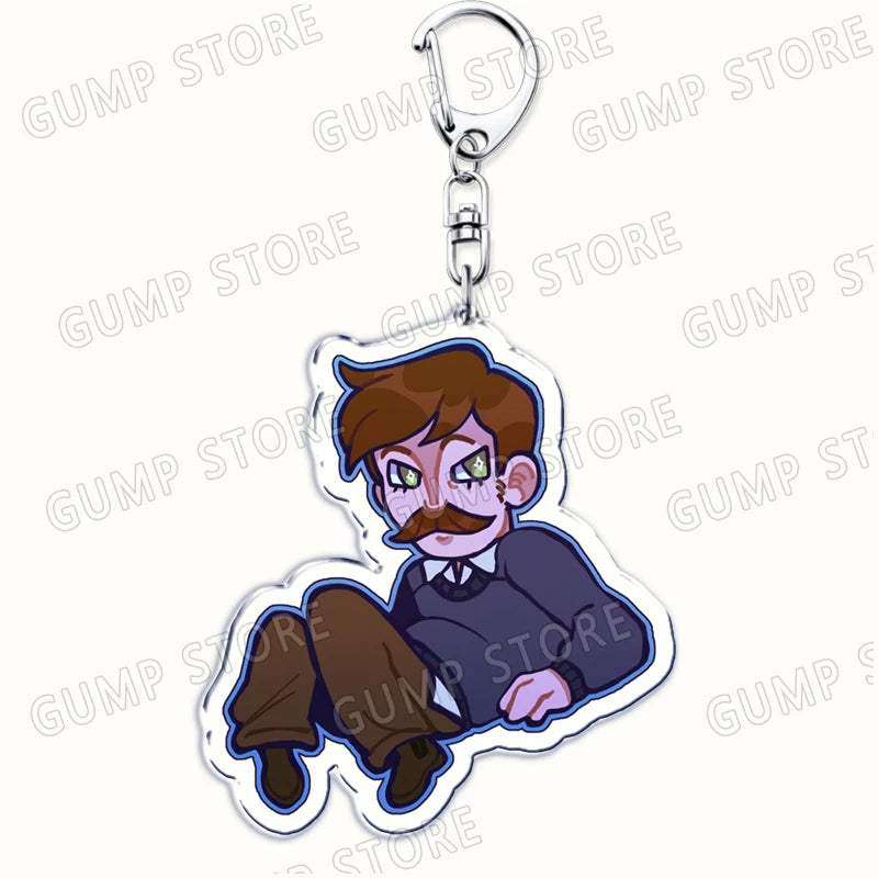Haunted Hotel Ghost Nathan Keychain