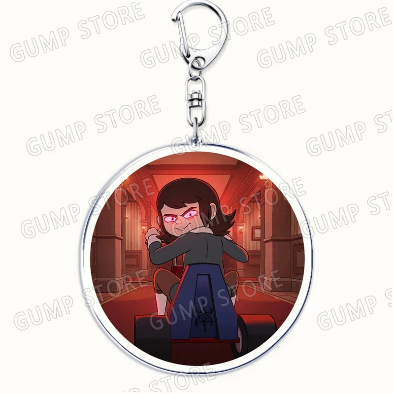 Haunted Hotel Karting Abaddon Keychain
