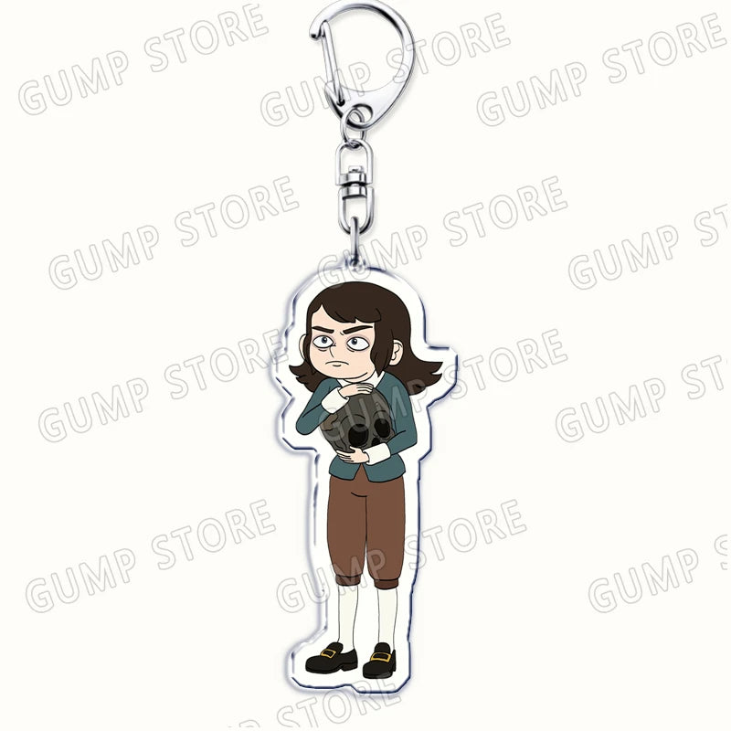 Haunted Hotel Full Body Abaddon Keychain