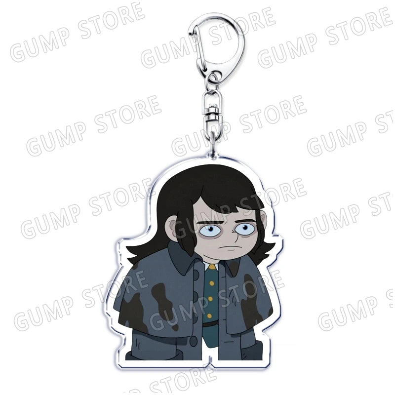 Haunted Hotel Dark Abaddon Keychain
