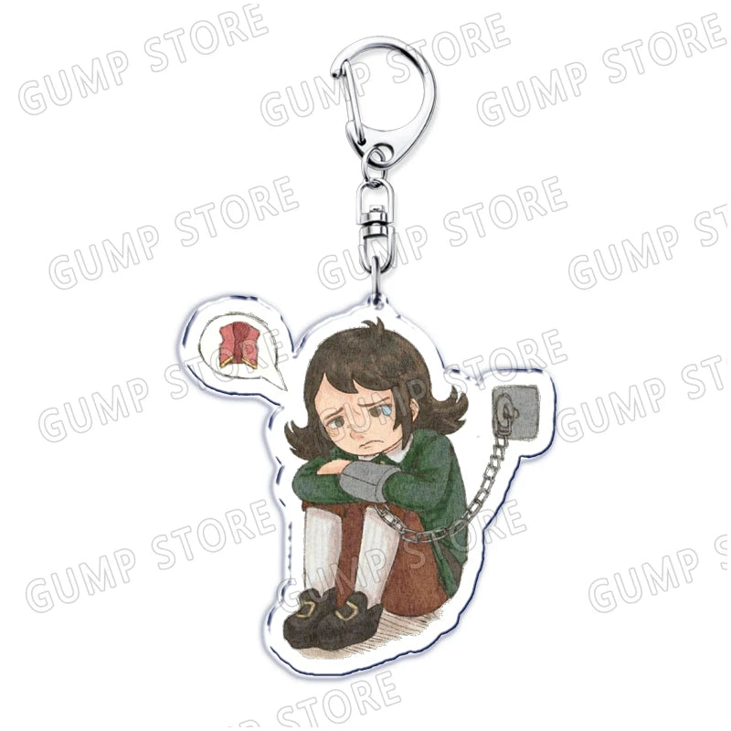 Haunted Hotel Sad Abaddon Keychain