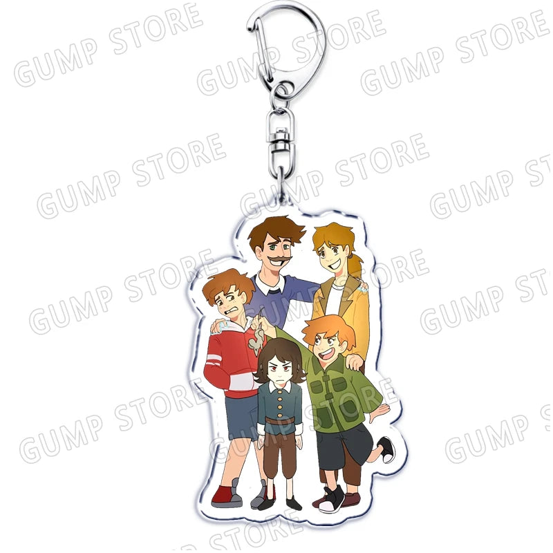 Haunted Hotel Freeling Family Keychain