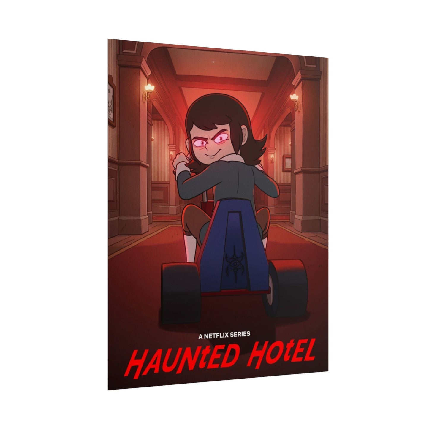 Haunted Hotel Abaddon Kart Poster