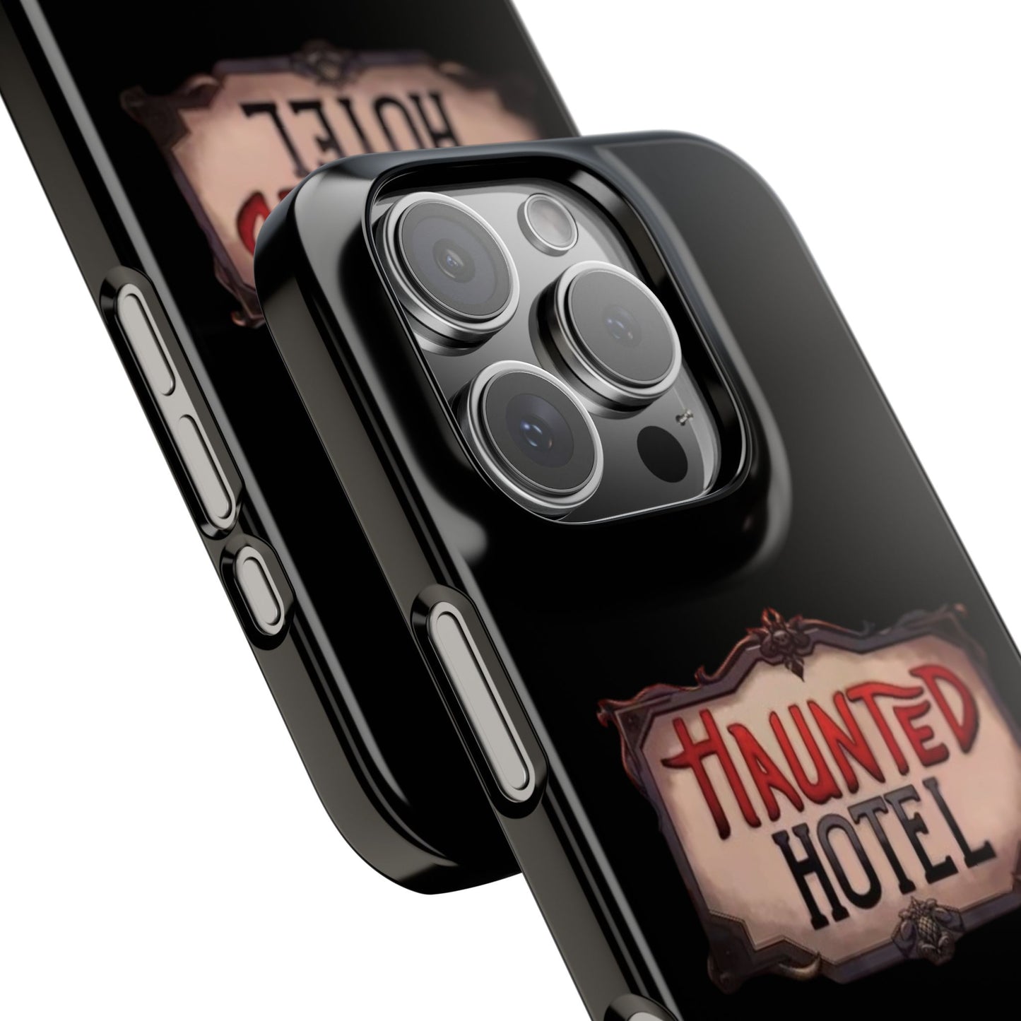 Haunted Hotel iPhone Logo Case Black
