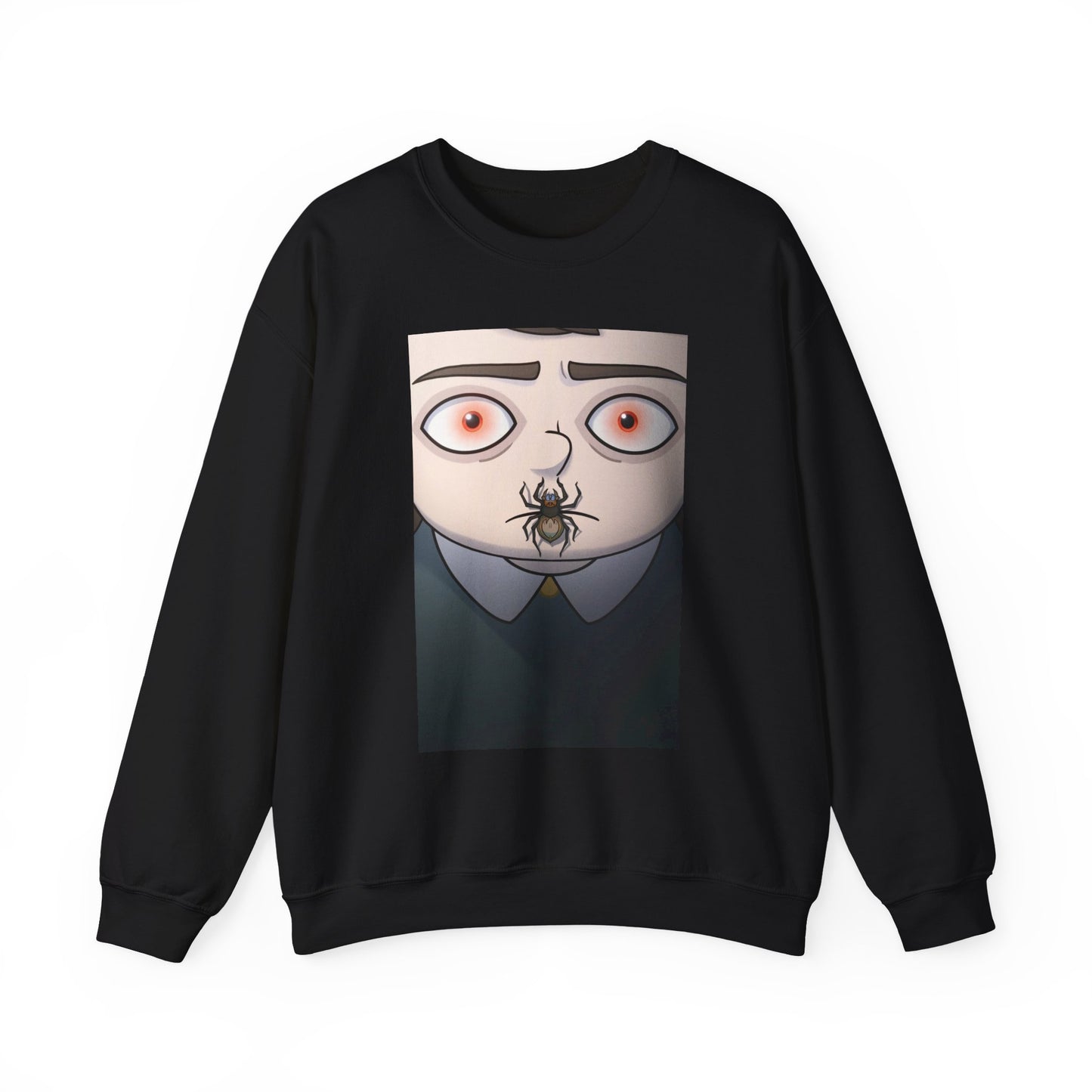 Haunted Hotel Abaddon & Spider Sweatshirt Black