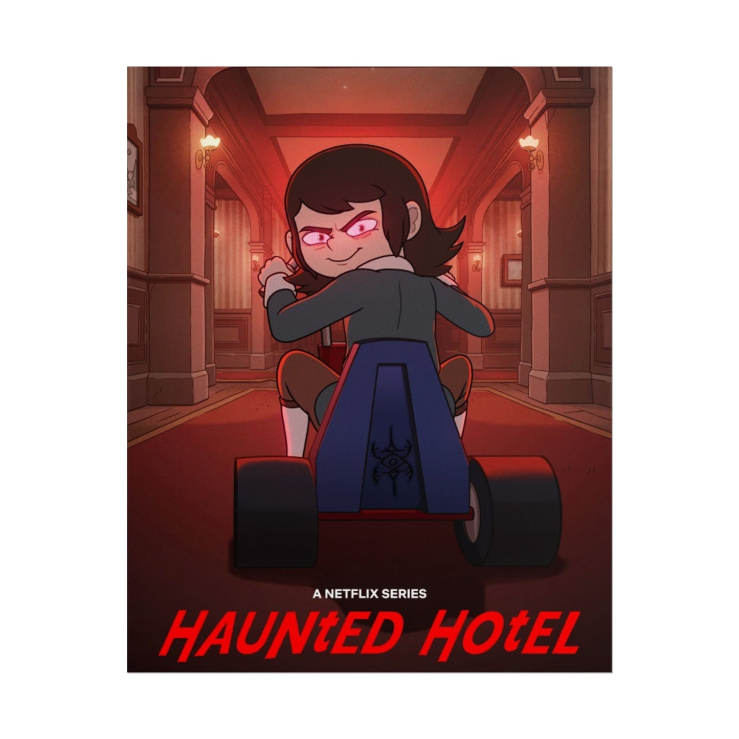 Haunted Hotel Abaddon Kart Poster