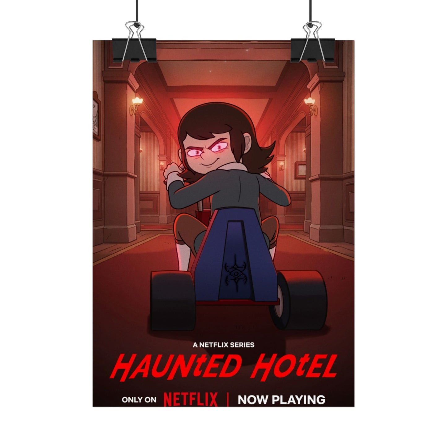Haunted Hotel Abaddon Kart Poster