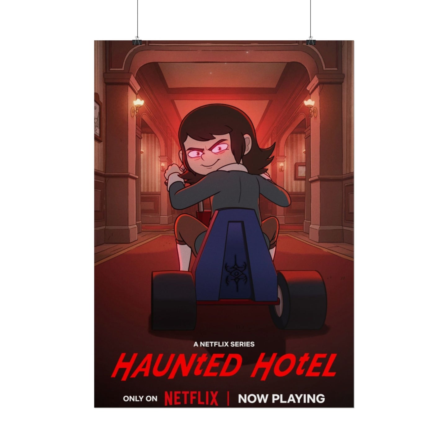 Haunted Hotel Abaddon Kart Poster