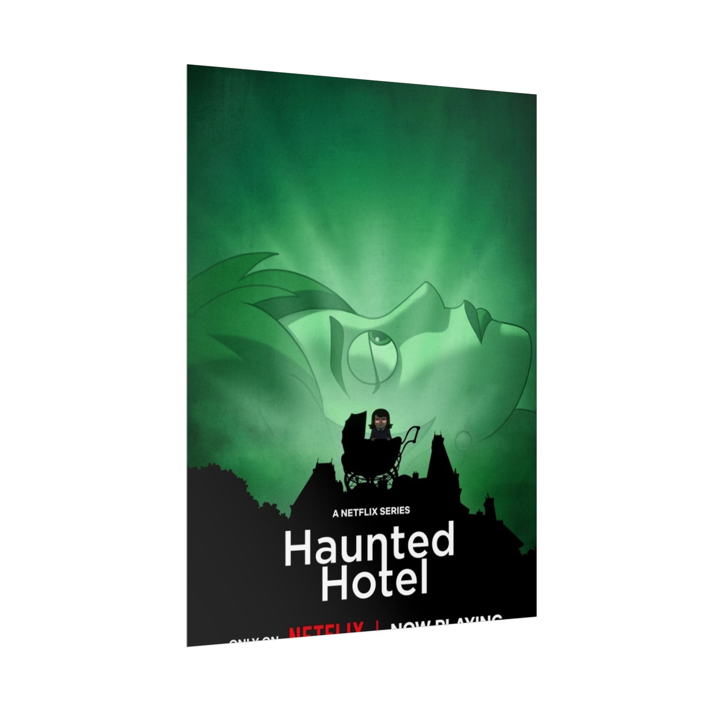 Haunted Hotel Creepy Poster