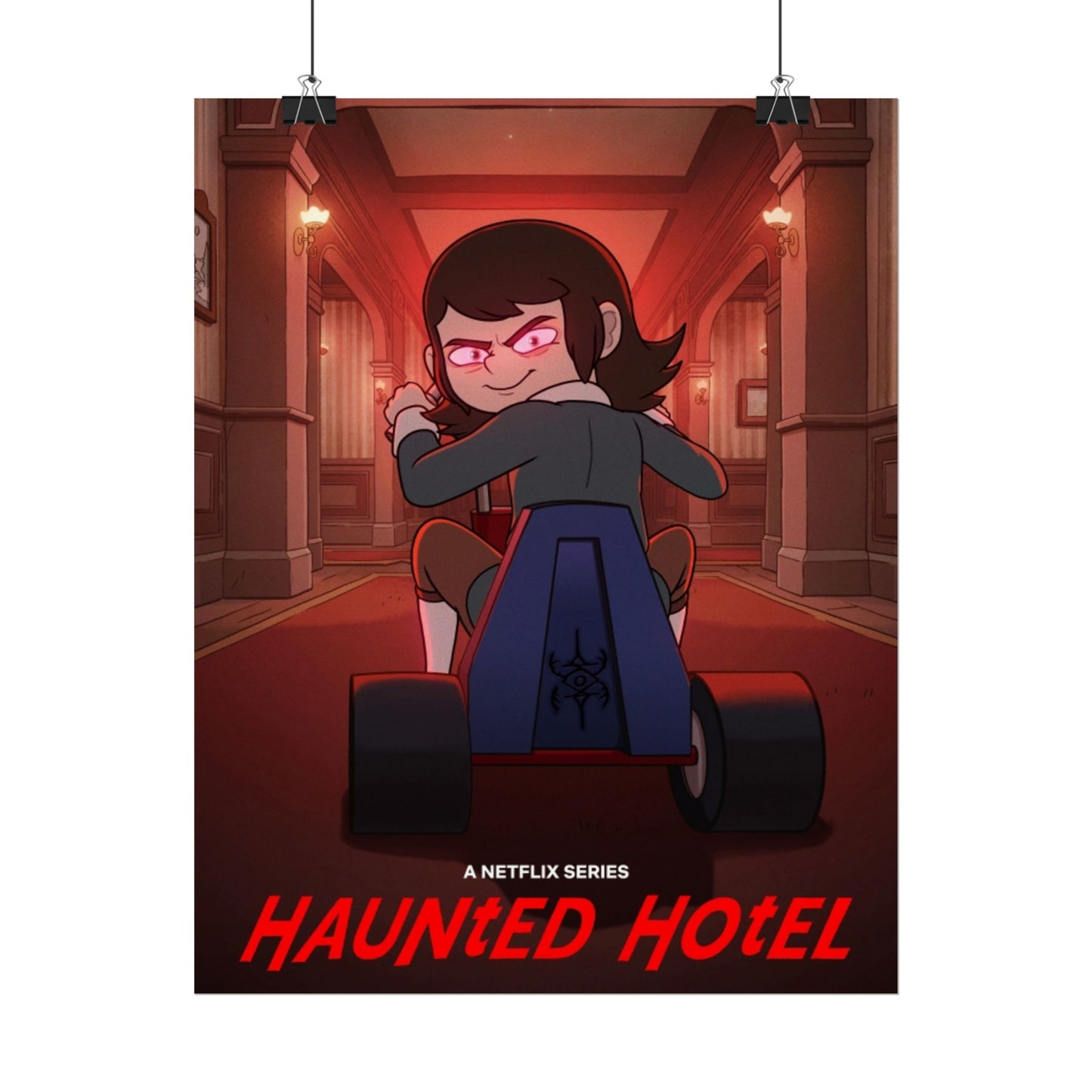 Haunted Hotel Abaddon Kart Poster