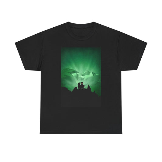 Haunted Hotel Creepy T-Shirt Black