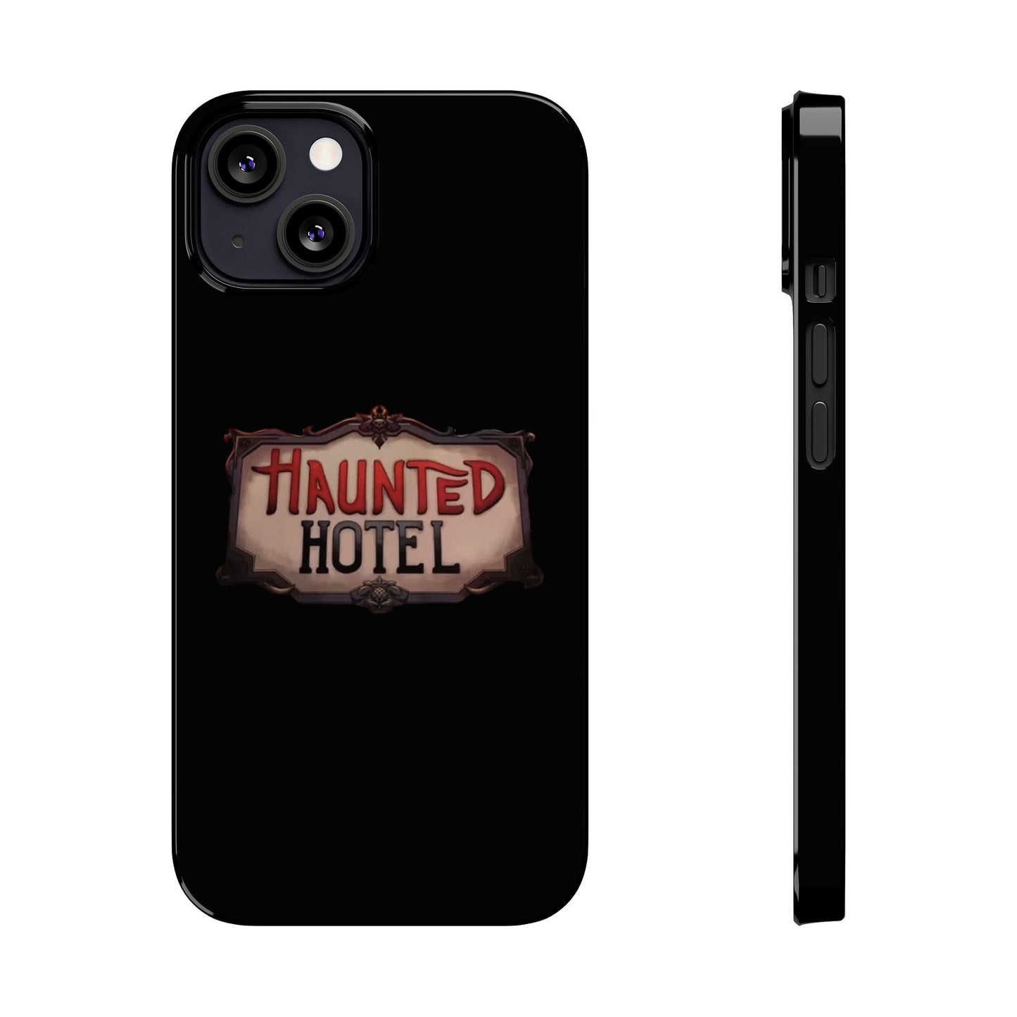 Haunted Hotel iPhone Logo Case Black