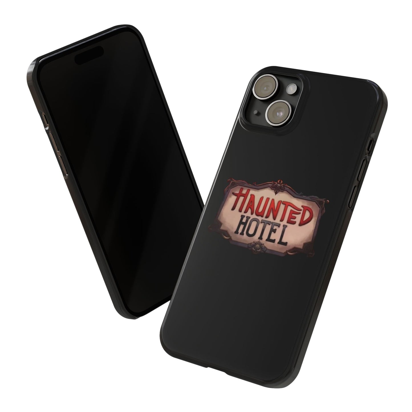 Haunted Hotel iPhone Logo Case Black