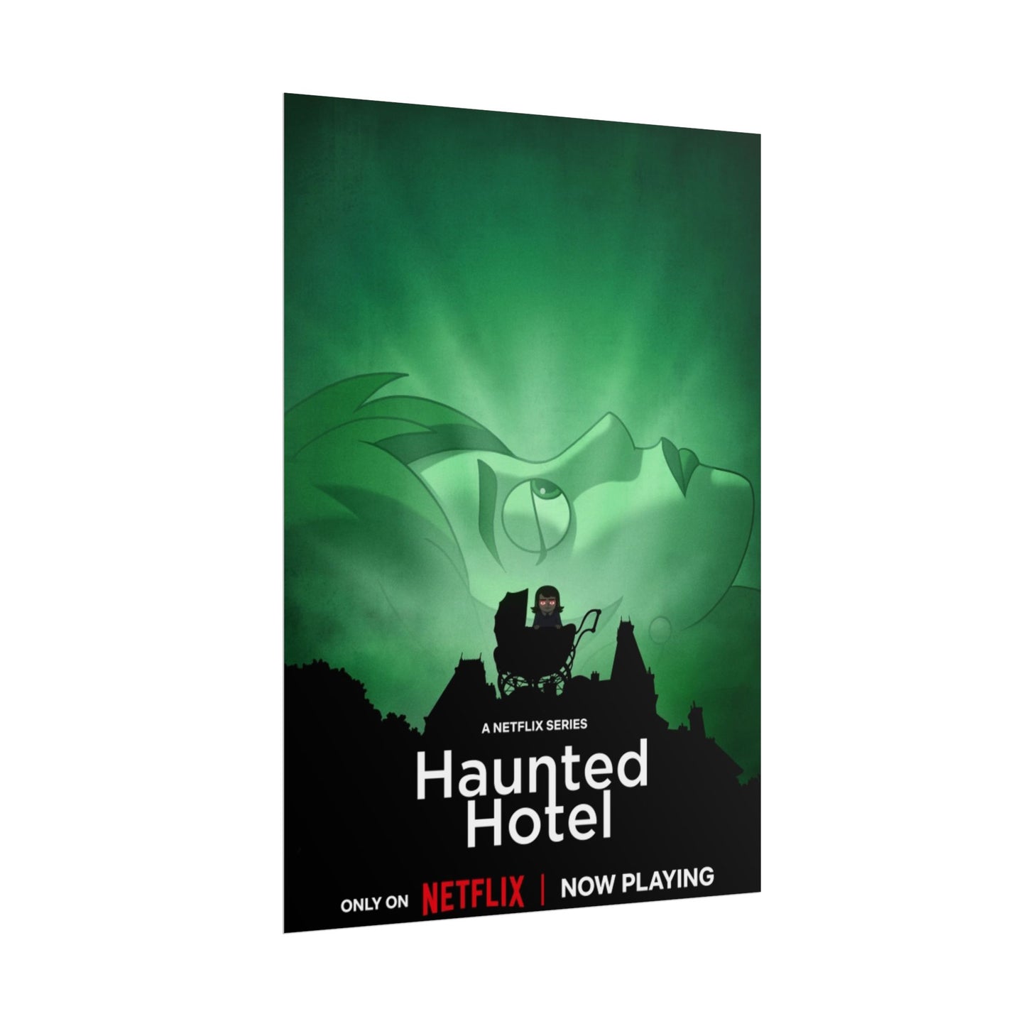 Haunted Hotel Creepy Poster