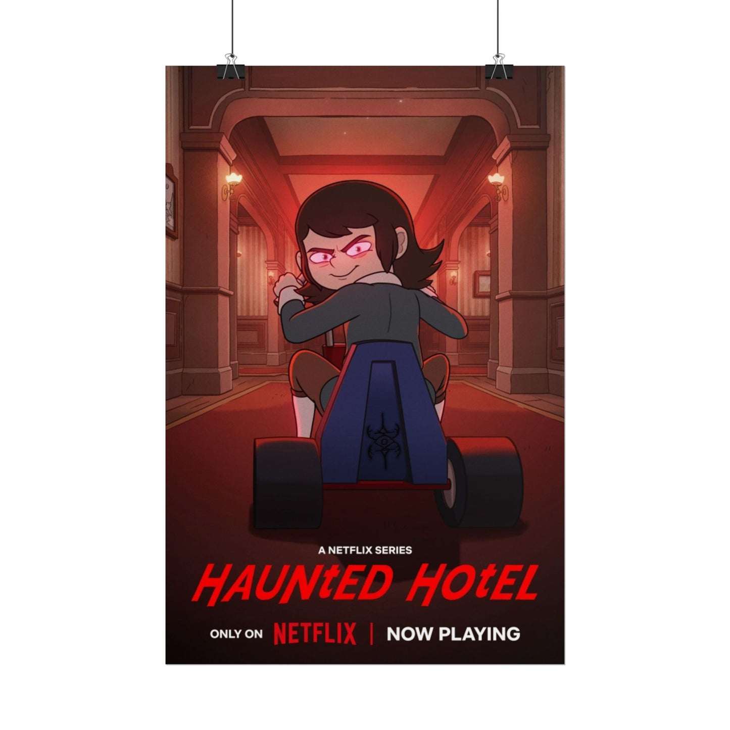 Haunted Hotel Abaddon Kart Poster