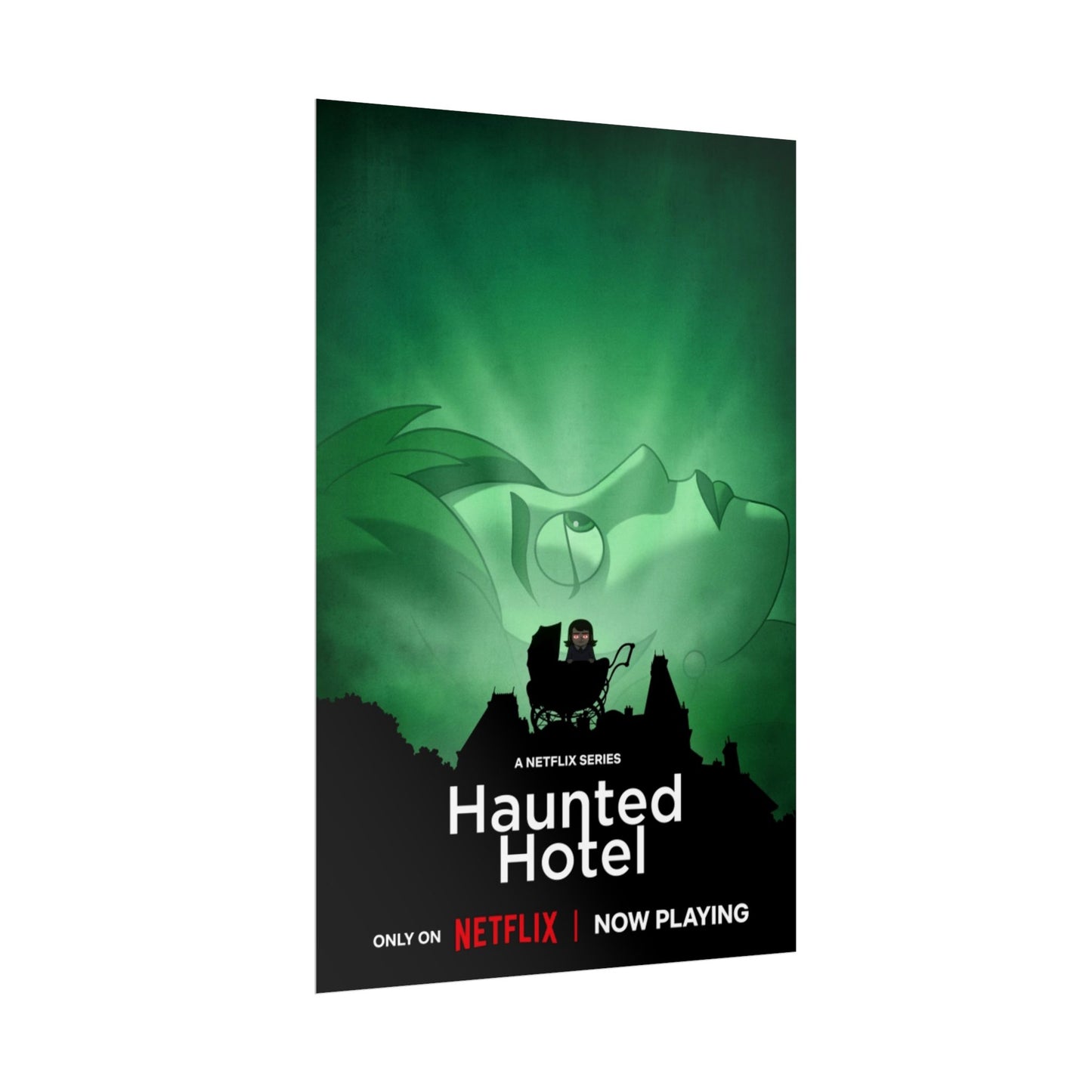 Haunted Hotel Creepy Poster