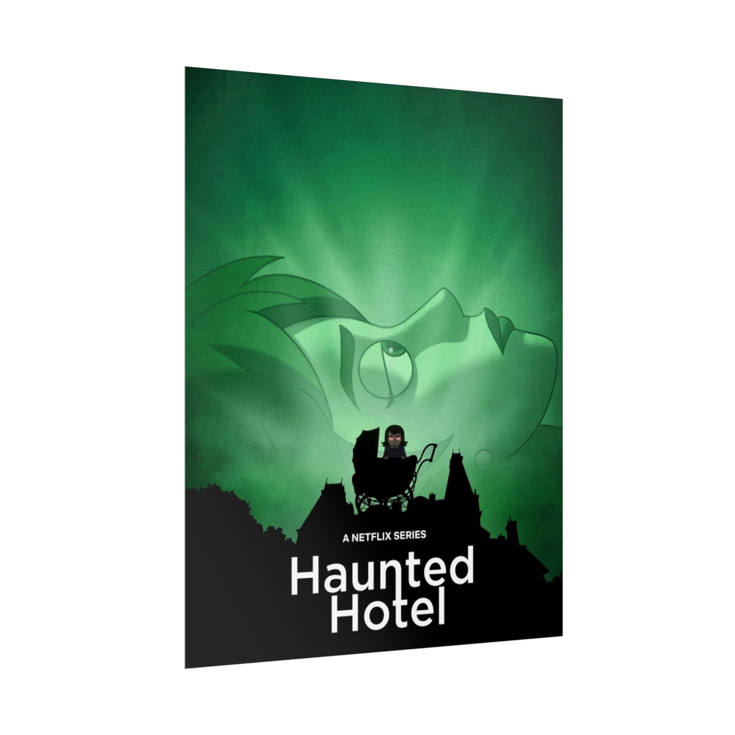 Haunted Hotel Creepy Poster