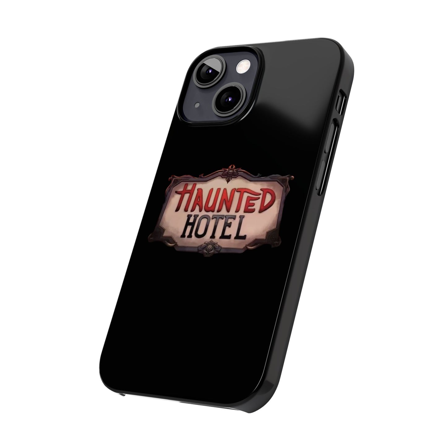 Haunted Hotel iPhone Logo Case Black