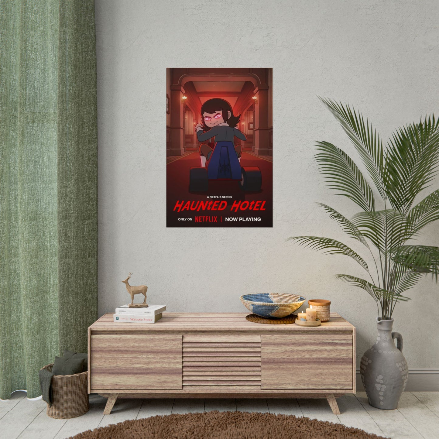 Haunted Hotel Abaddon Kart Poster