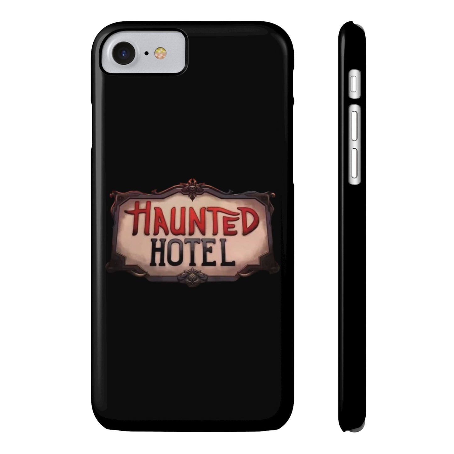 Haunted Hotel iPhone Logo Case Black