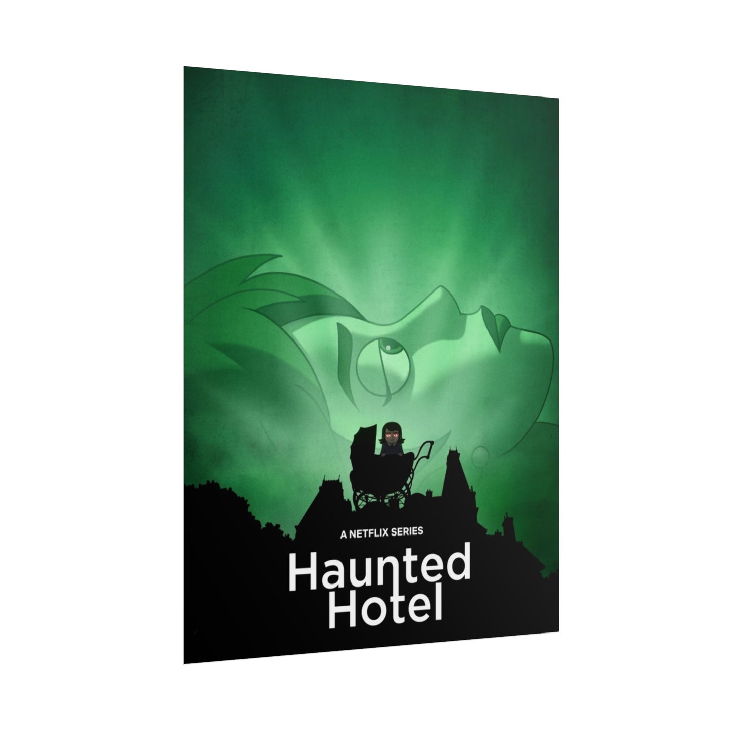 Haunted Hotel Creepy Poster