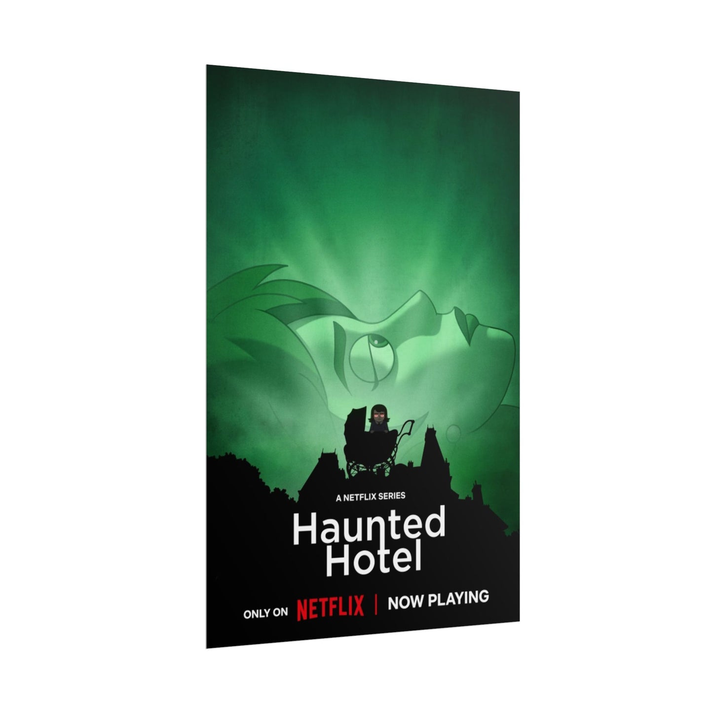 Haunted Hotel Creepy Poster