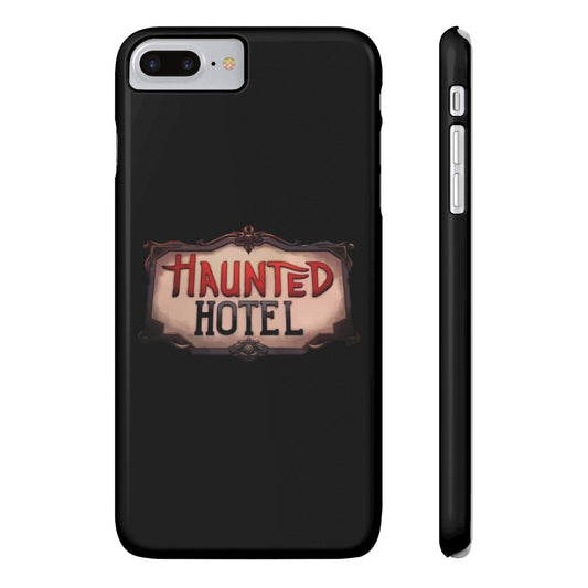 Haunted Hotel iPhone Logo Case Black