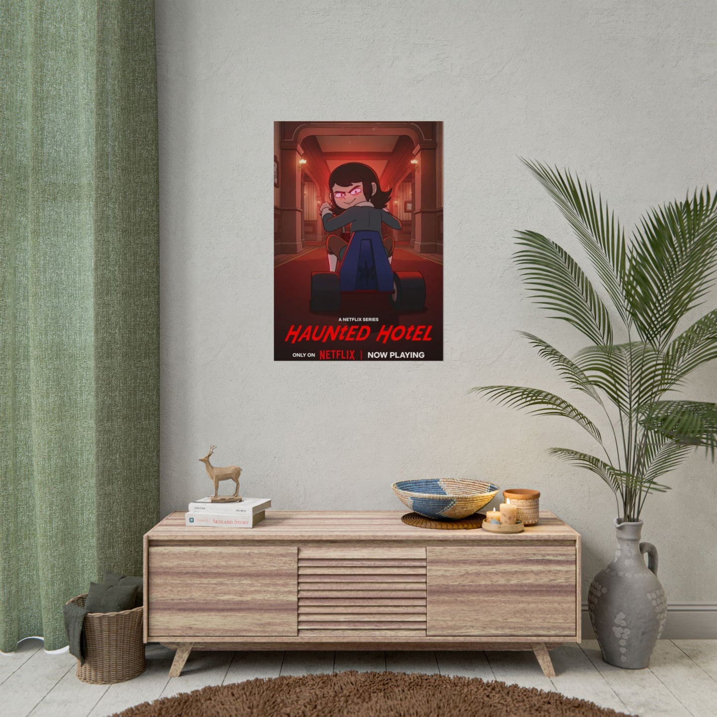 Haunted Hotel Abaddon Kart Poster