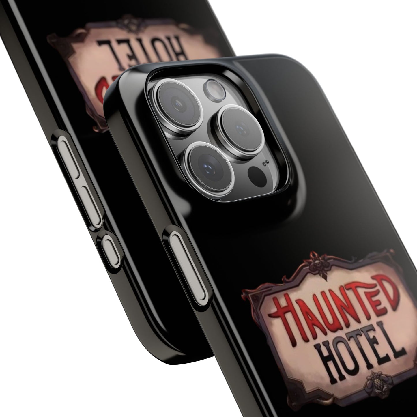 Haunted Hotel iPhone Logo Case Black