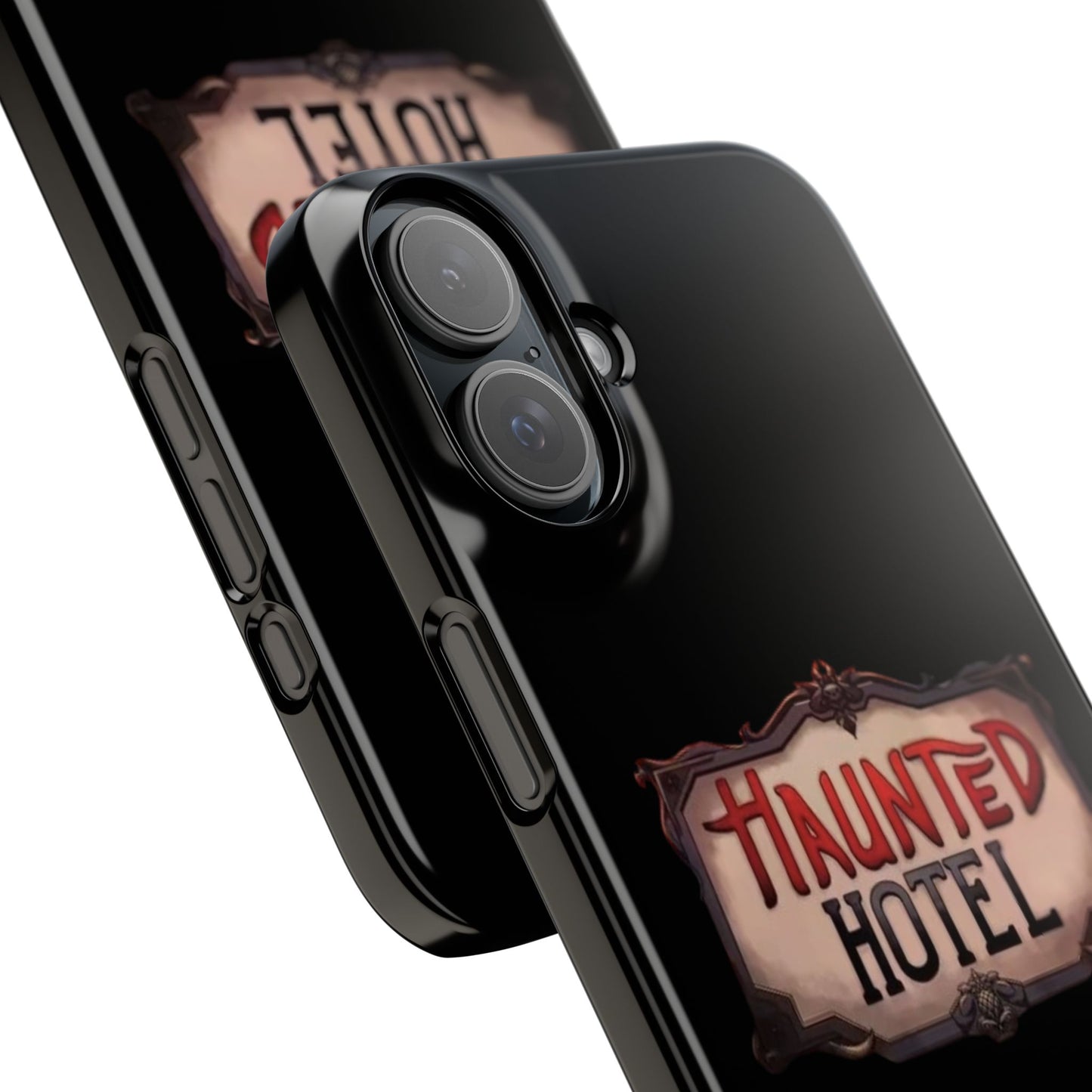 Haunted Hotel iPhone Logo Case Black
