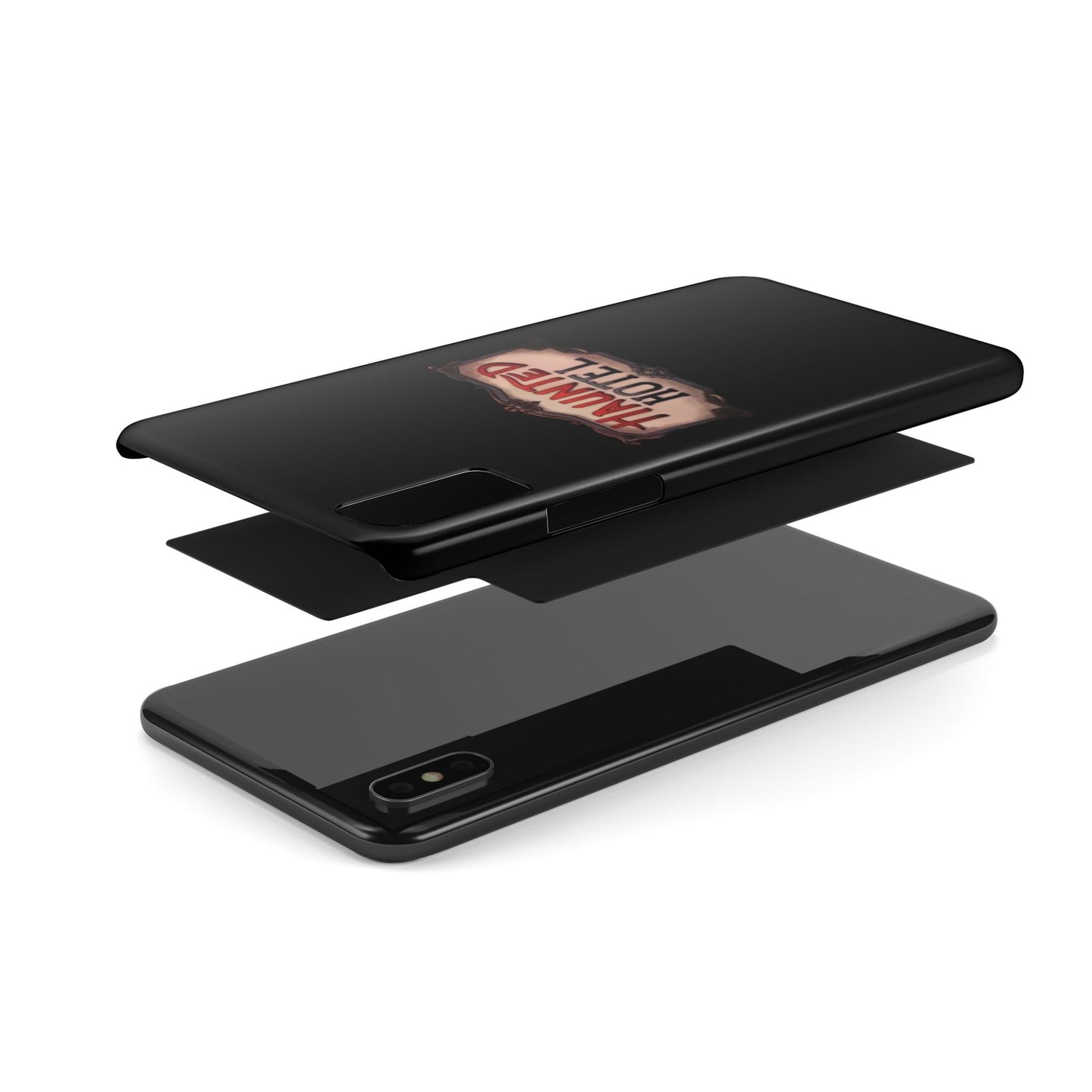Haunted Hotel iPhone Logo Case Black