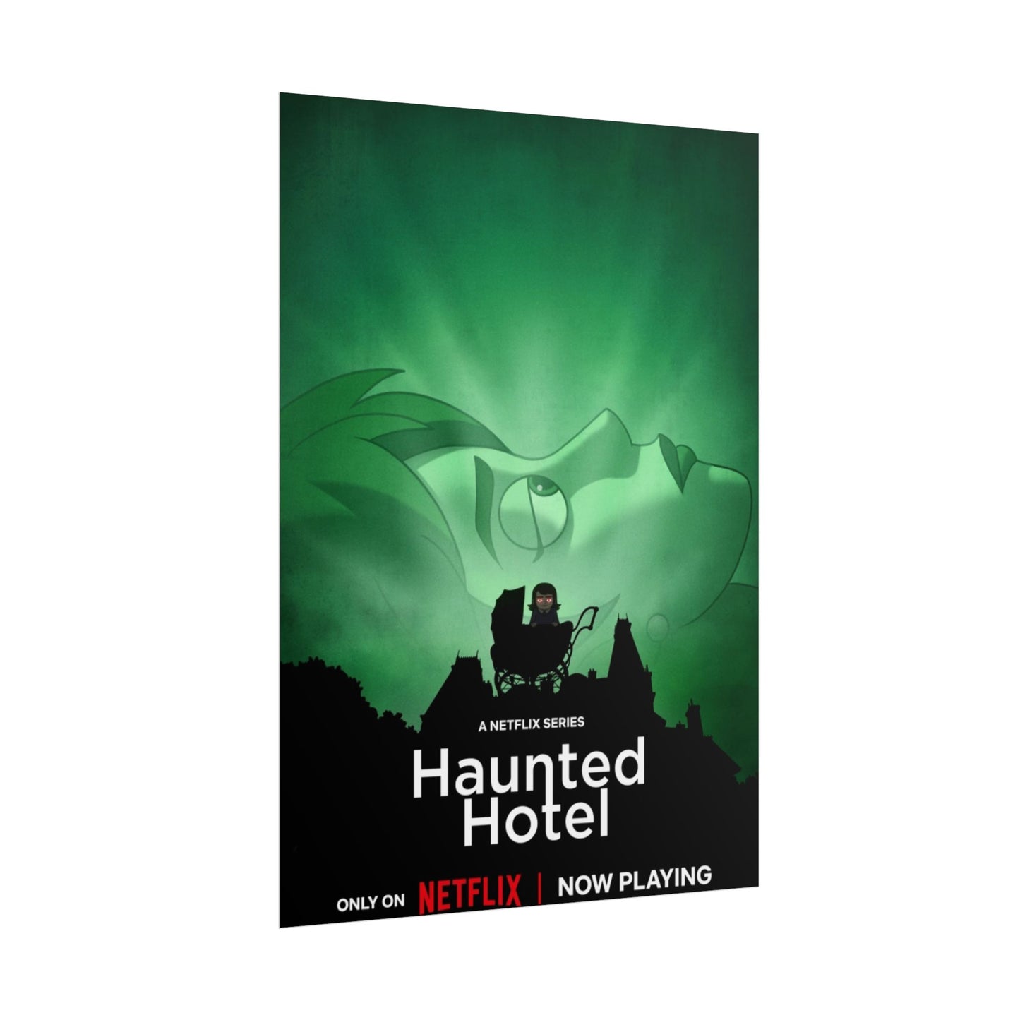 Haunted Hotel Creepy Poster