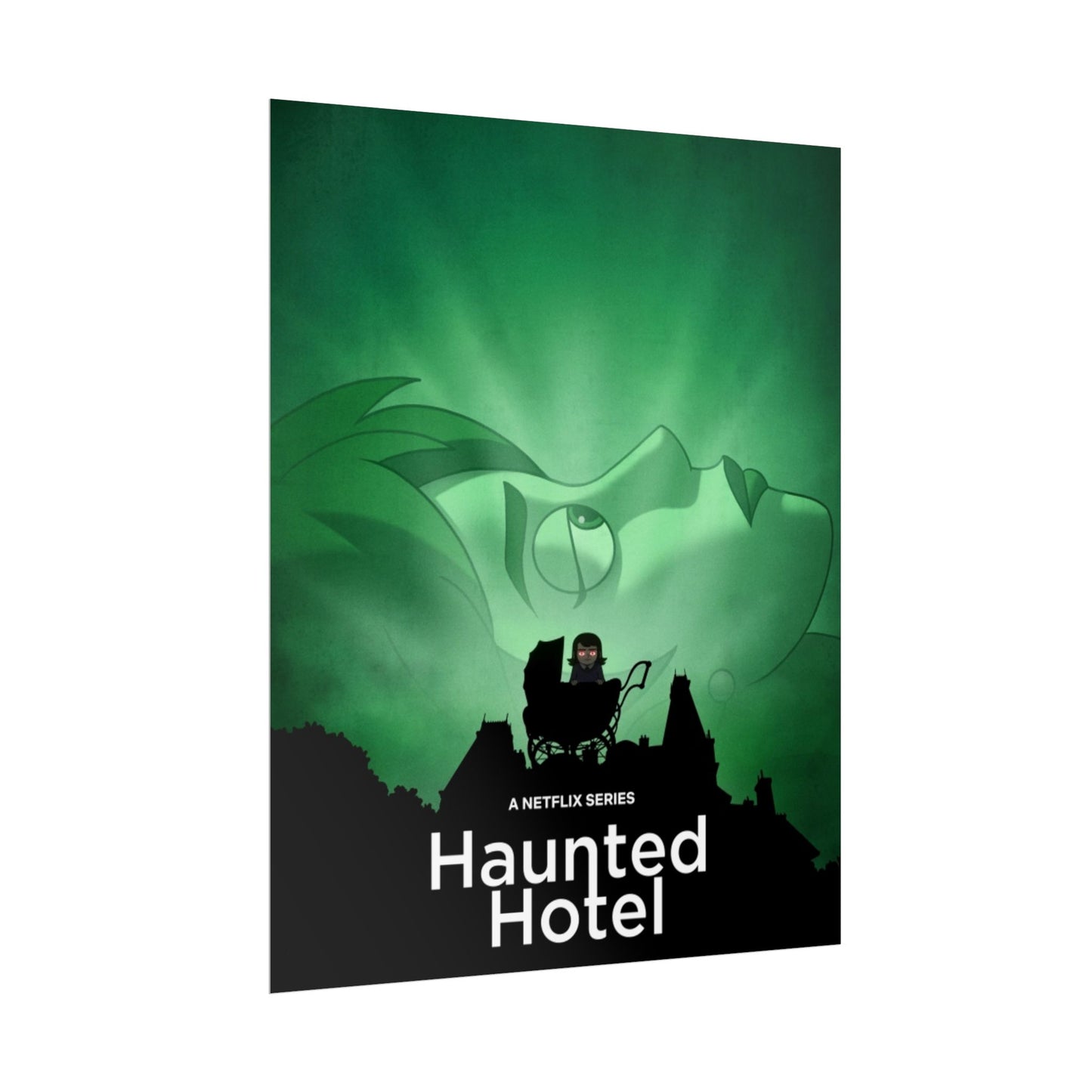 Haunted Hotel Creepy Poster