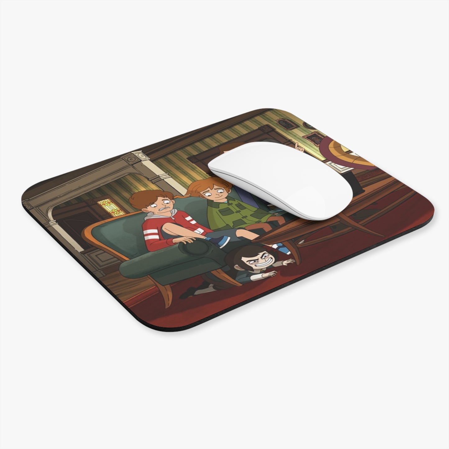 Haunted Hotel Family Mouse Pad