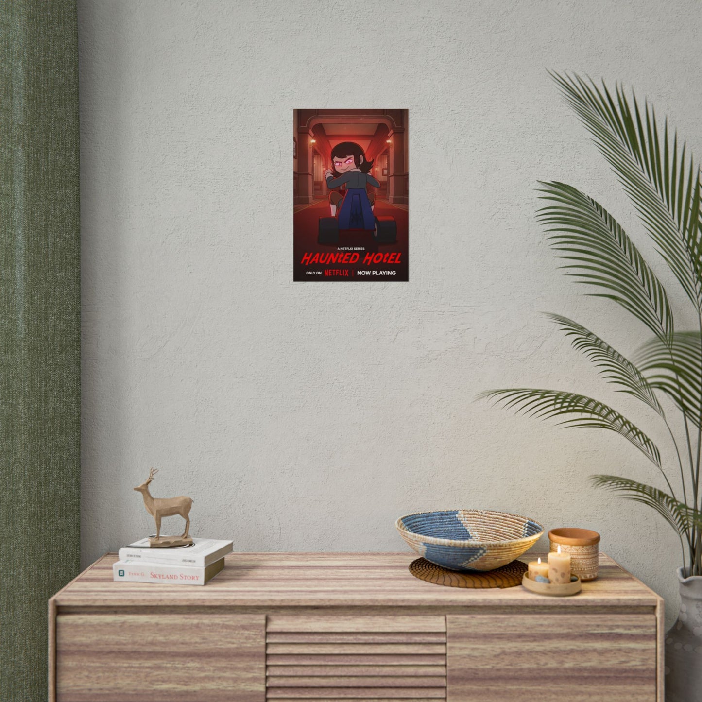 Haunted Hotel Abaddon Kart Poster