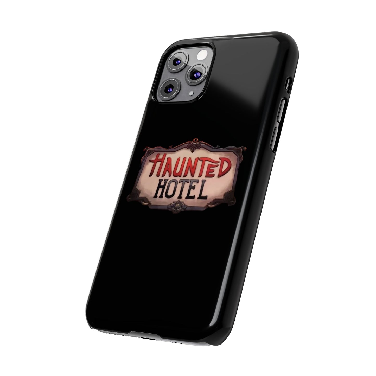 Haunted Hotel iPhone Logo Case Black