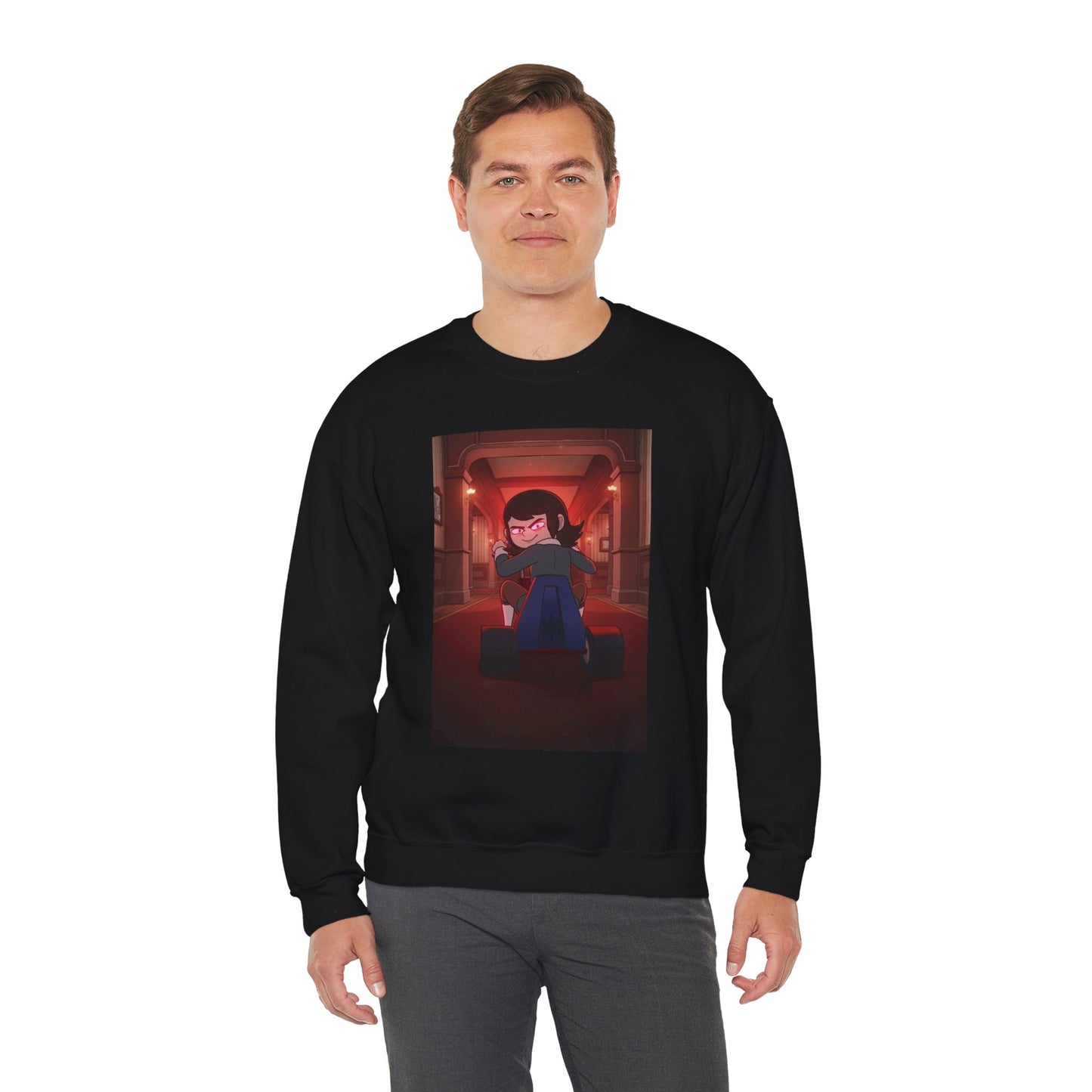 Haunted Hotel Abaddon Kart Sweatshirt Black
