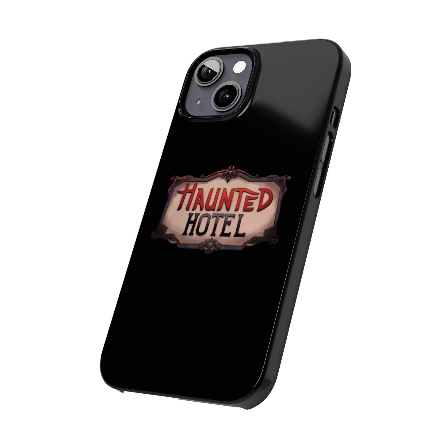 Haunted Hotel iPhone Logo Case Black