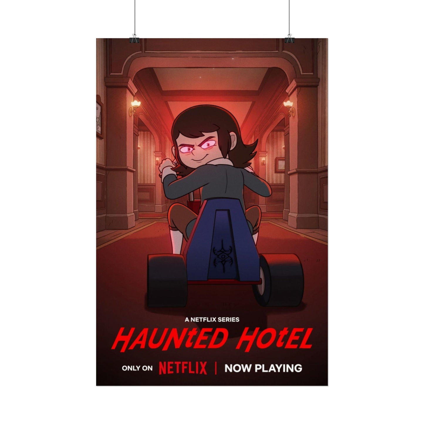 Haunted Hotel Abaddon Kart Poster