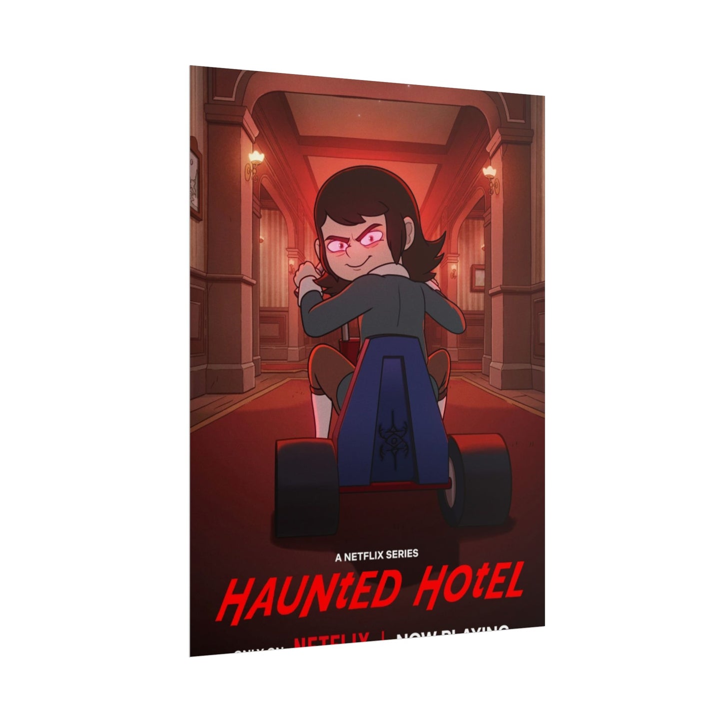 Haunted Hotel Abaddon Kart Poster