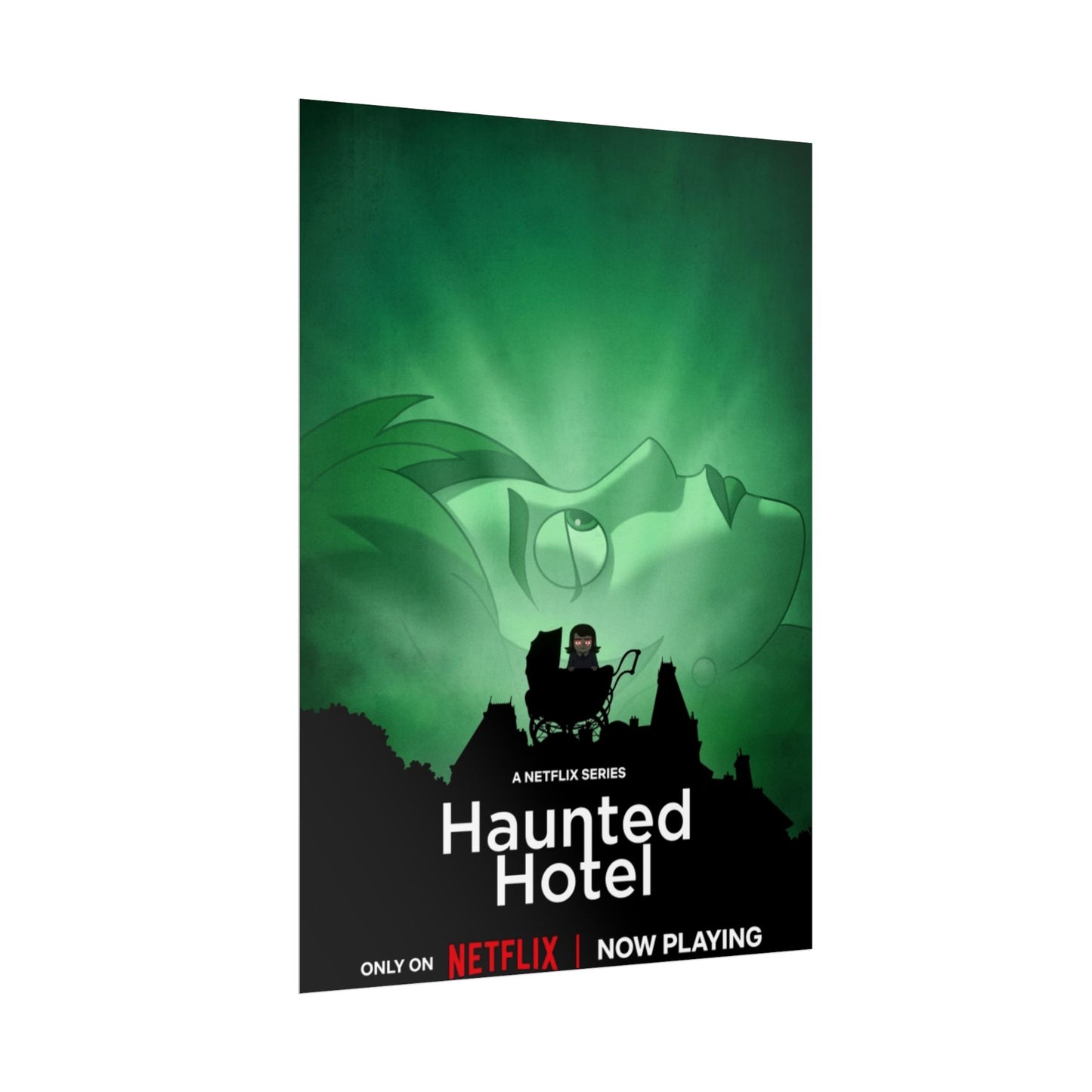 Haunted Hotel Creepy Poster