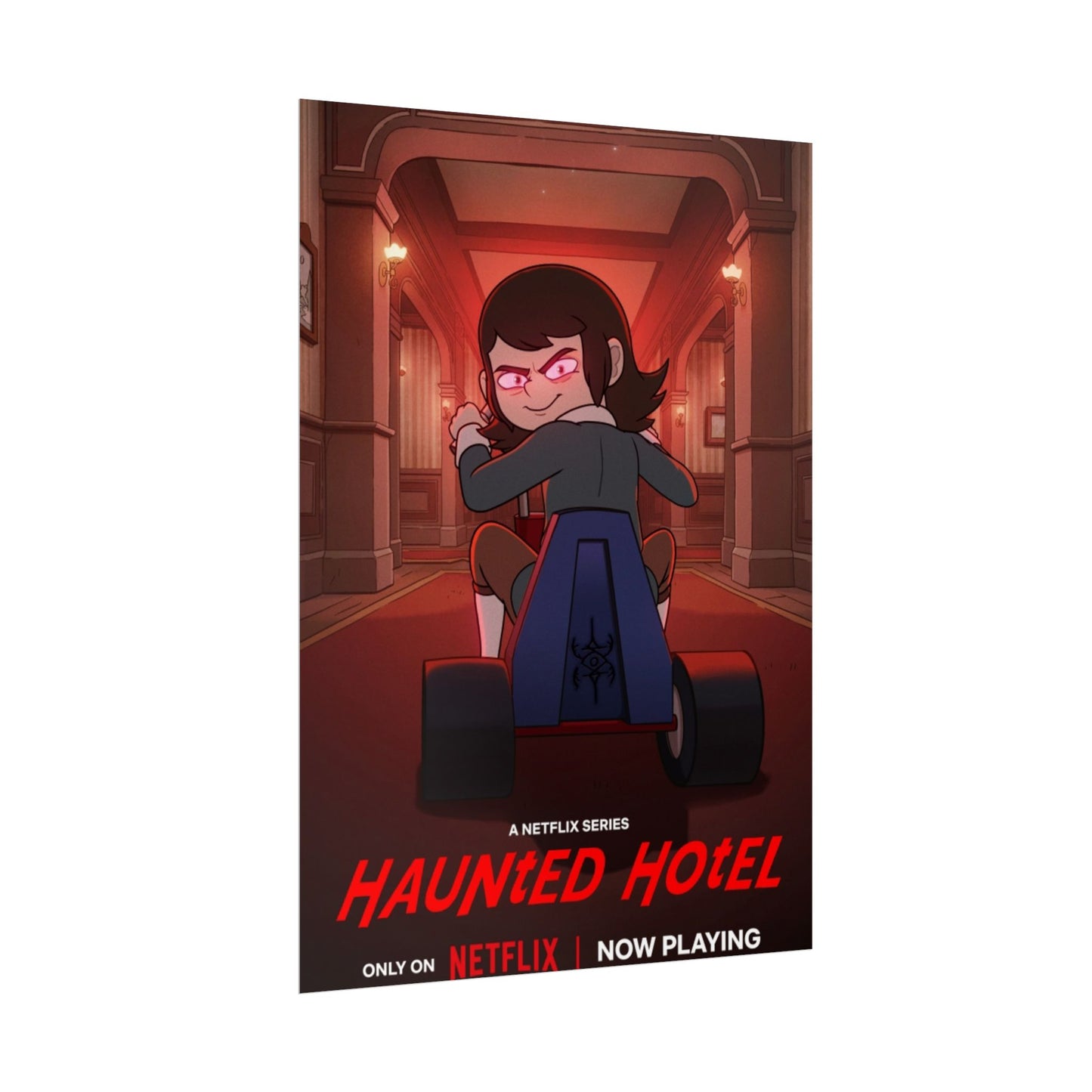 Haunted Hotel Abaddon Kart Poster