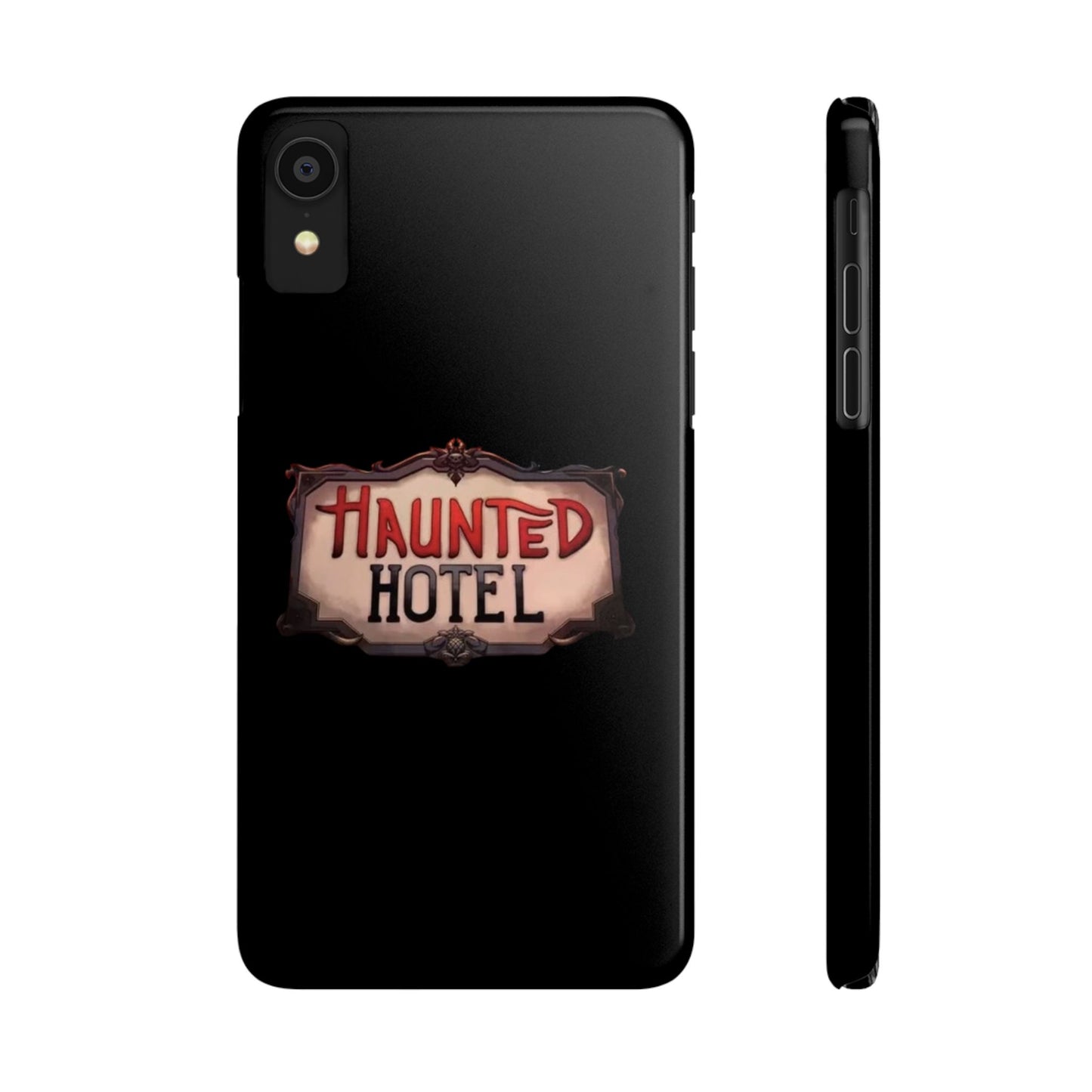 Haunted Hotel iPhone Logo Case Black
