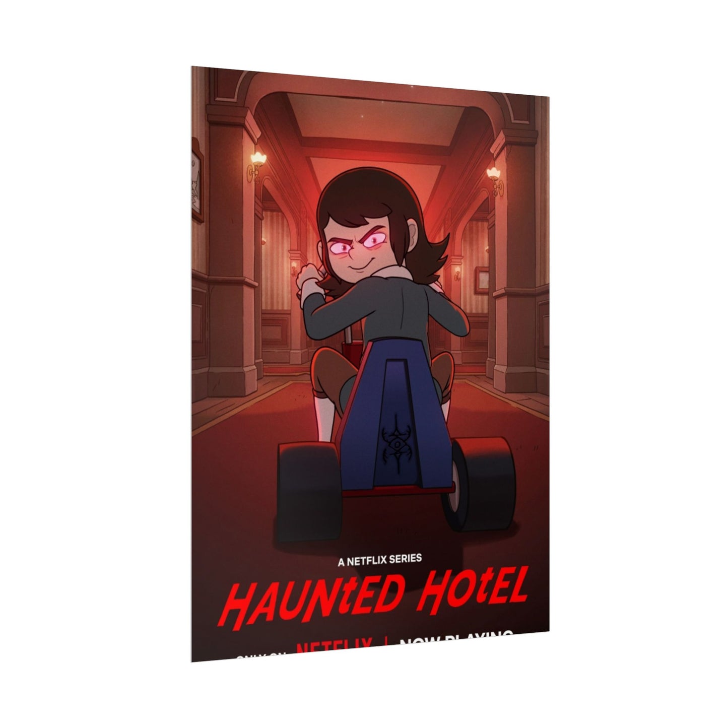Haunted Hotel Abaddon Kart Poster