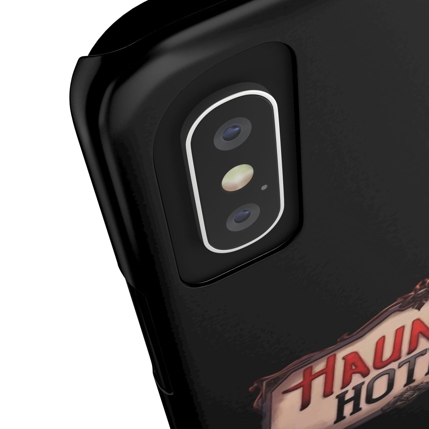 Haunted Hotel iPhone Logo Case Black