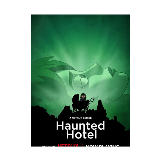 Haunted Hotel Creepy Poster