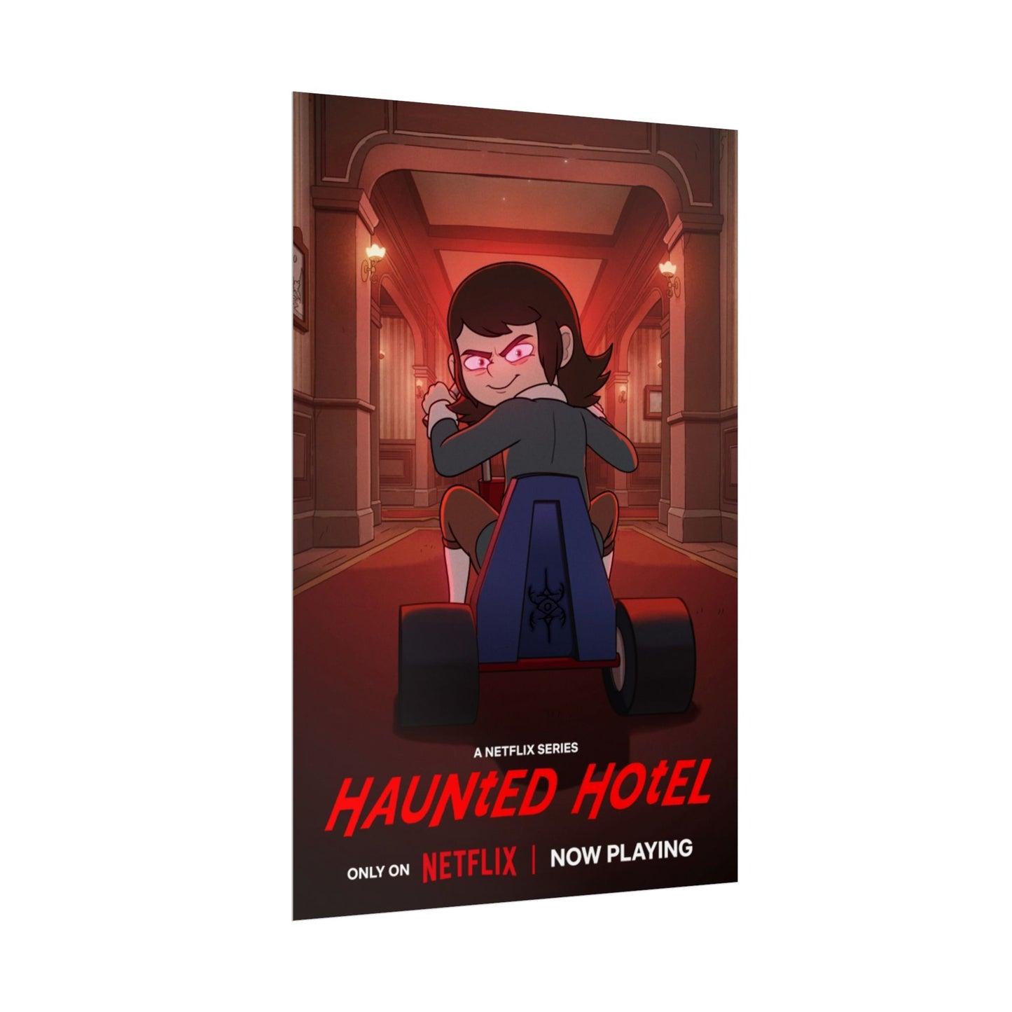 Haunted Hotel Abaddon Kart Poster
