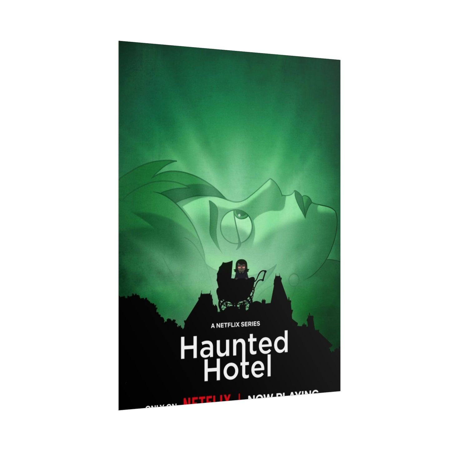 Haunted Hotel Creepy Poster